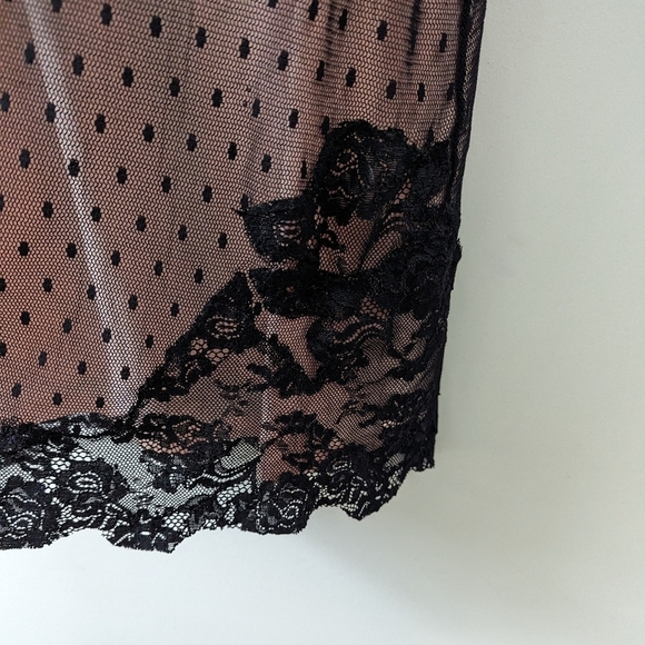 Soma Lace Layered Chemise Slip Nightgown - Picture 4 of 10